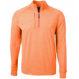 Cutter & Buck | C&B Adapt Eco Knit Heather 1/4 Zip Pullover