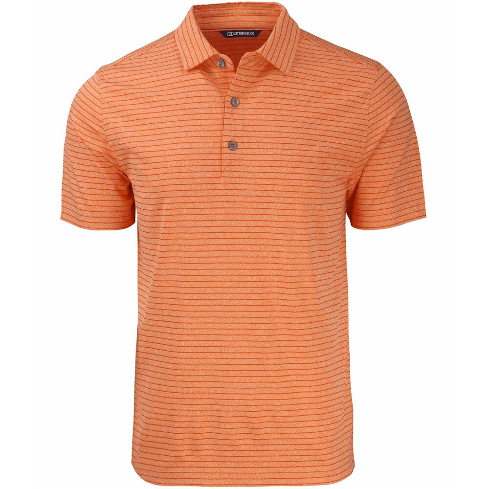C&B Forge Eco Heather Stripe Stretch Recycled Polo