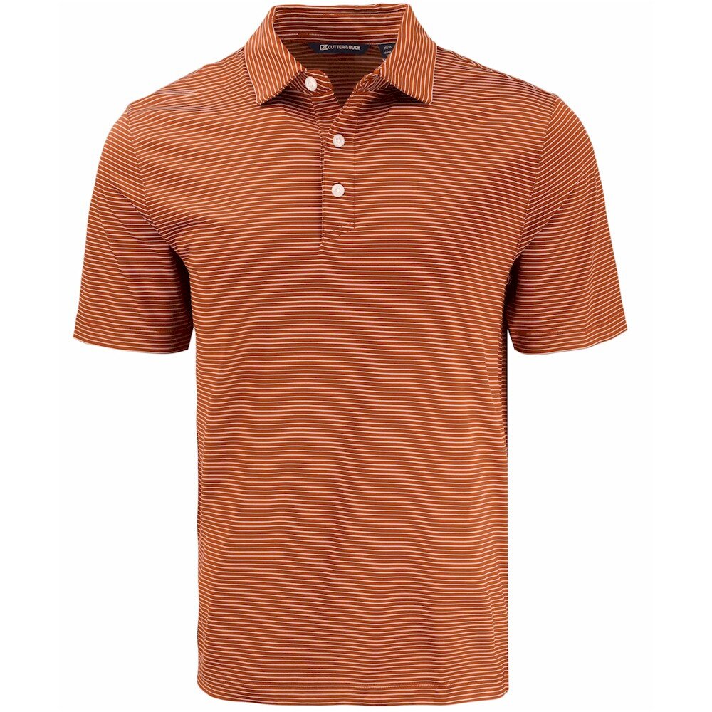 C&B Forge Epic Fine Line Stripe Recycled Polo