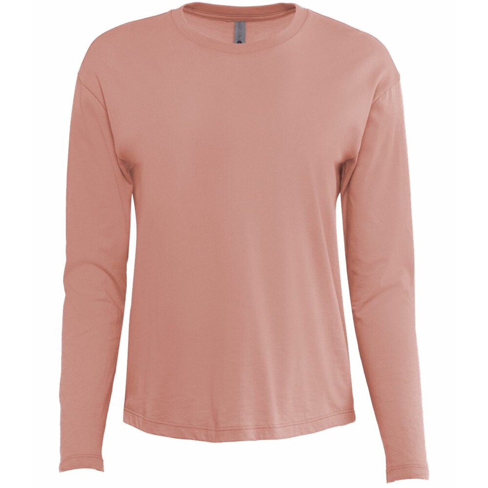 Next Level Women's Cotton Relaxed LS T-Shirt