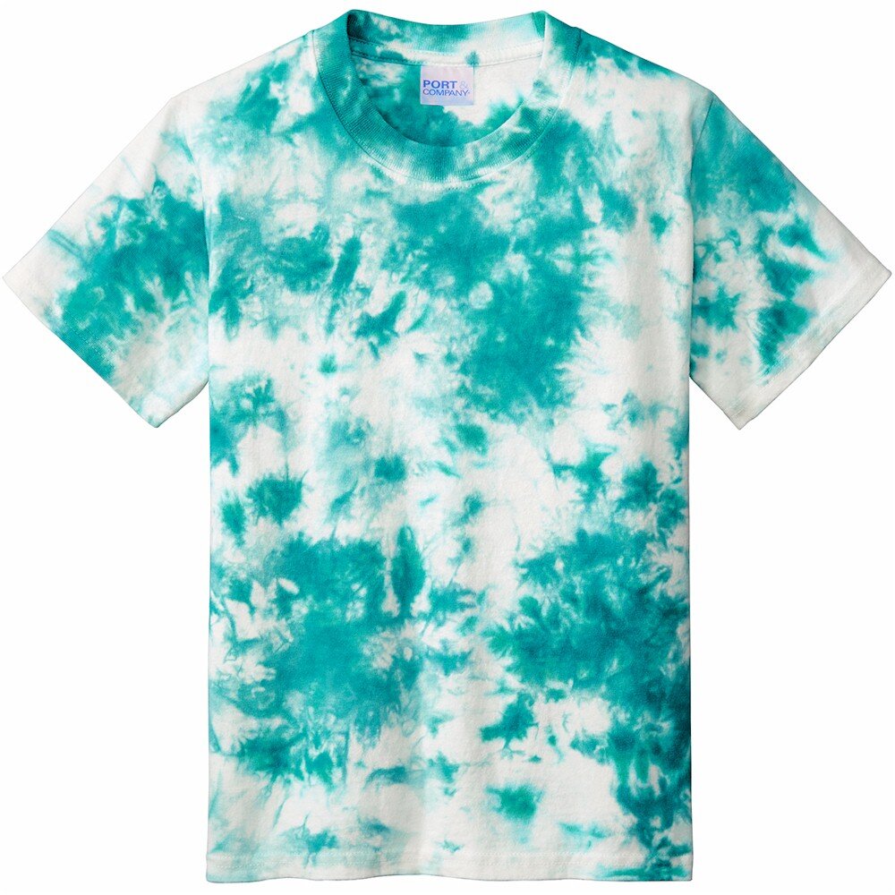 Port & Company ® Youth Crystal Tie-Dye Tee