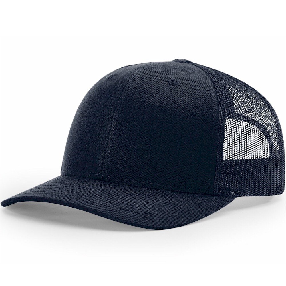 Richardson Tactical Trucker w/ Leatherette Patch