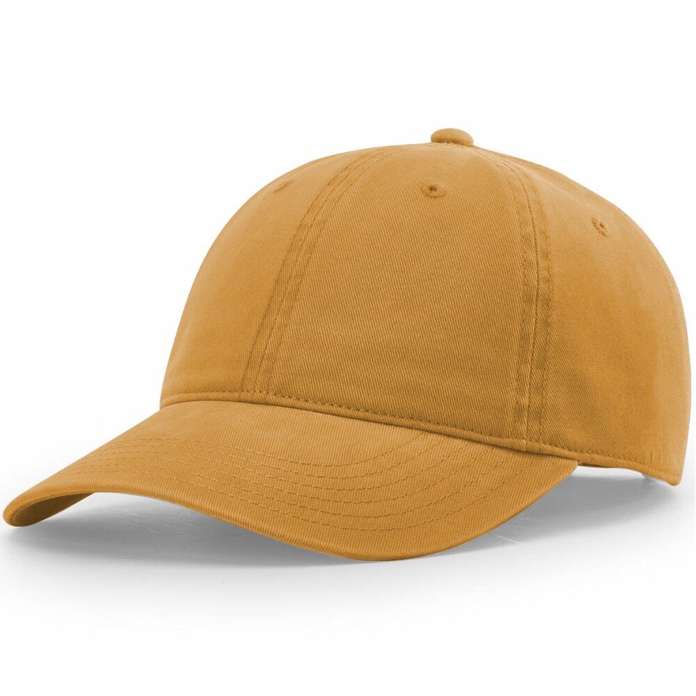 Richardson | Peached Twill Cap- Leatherette Patch