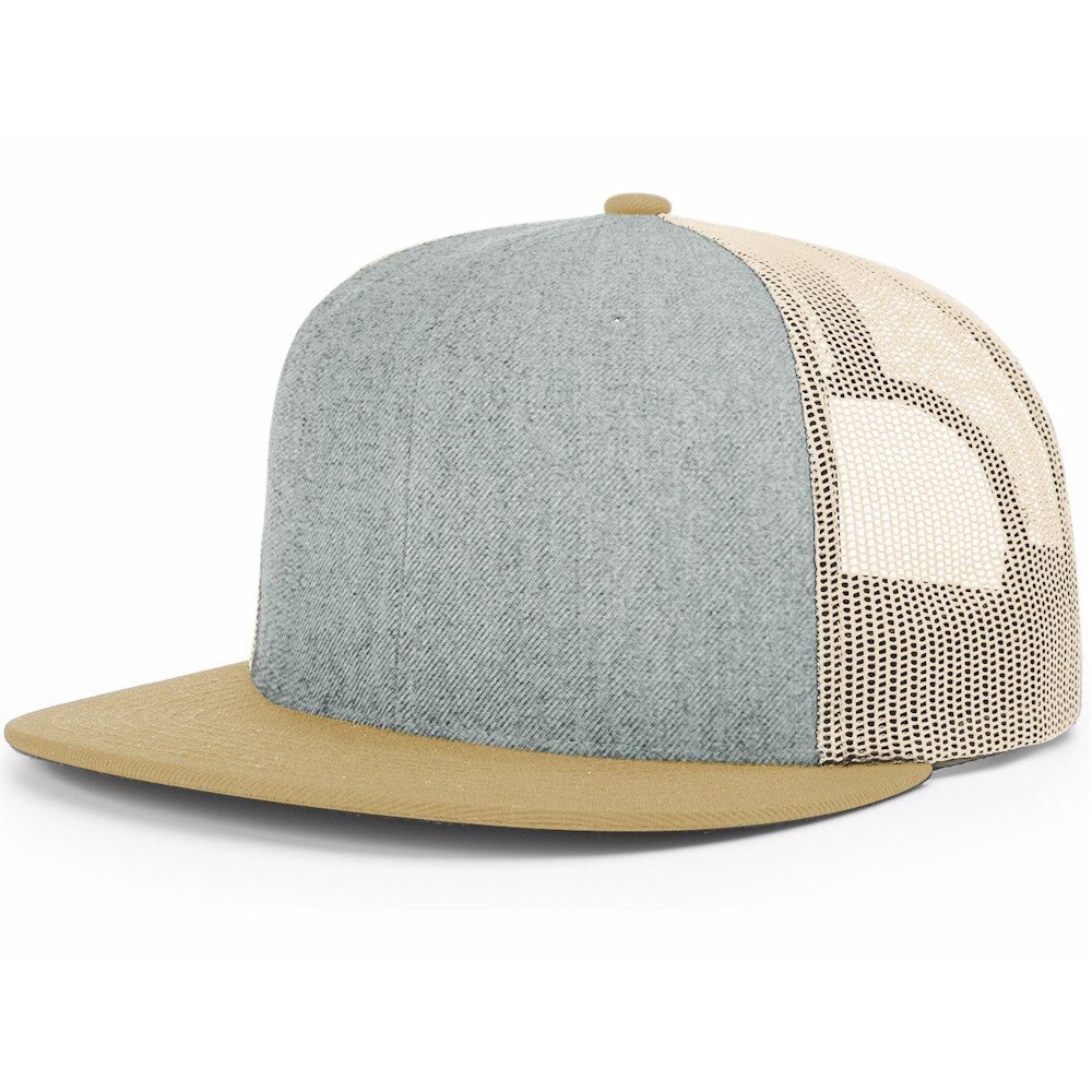Richardson Wool Trucker Cap-Leatherette Patch