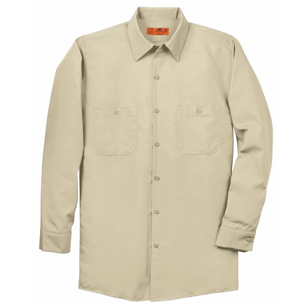 Red Kap LONG Size LS Industrial Work Shirt
