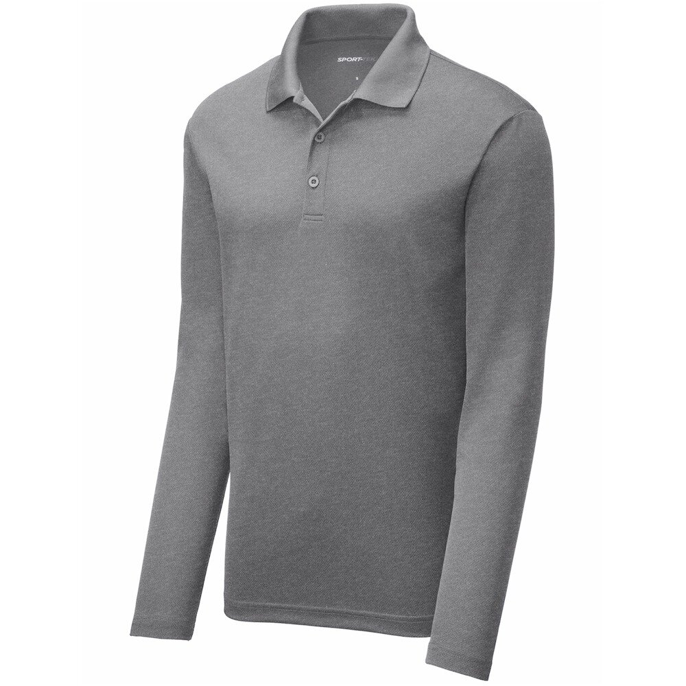 Sport-Tek ® RacerMesh ® Long Sleeve Polo