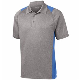 Sport-tek | Heather Colorblock Contender Polo