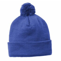 Sport-tek | ® Solid Pom Pom Beanie