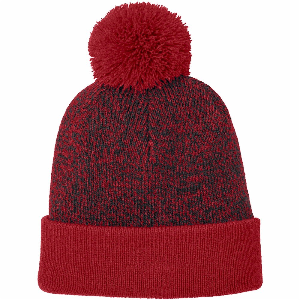 Sport-Tek® Halftime Heather Pom Beanie
