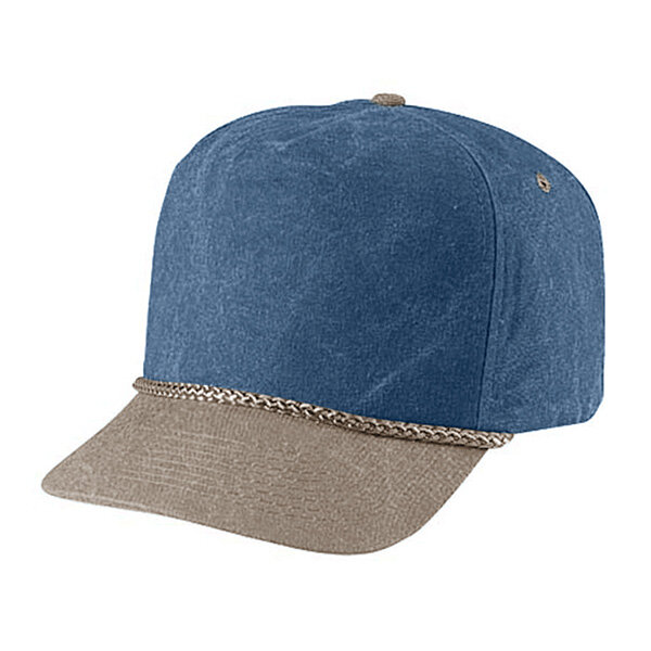 COBRA CAP | Cobra Cap 5 panel Stone Wash Canvas 2-Tone Cap