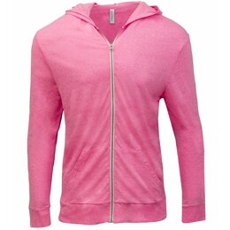 Threadfast | Apparel Triblend Full-Zip Light Hoodie