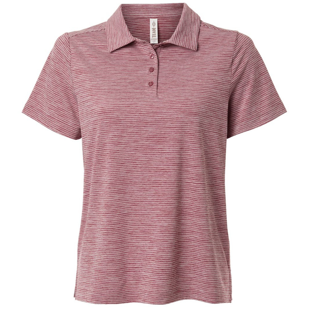 TEAM365 | Team 365 Women's Relay Heathered Stripe Polo