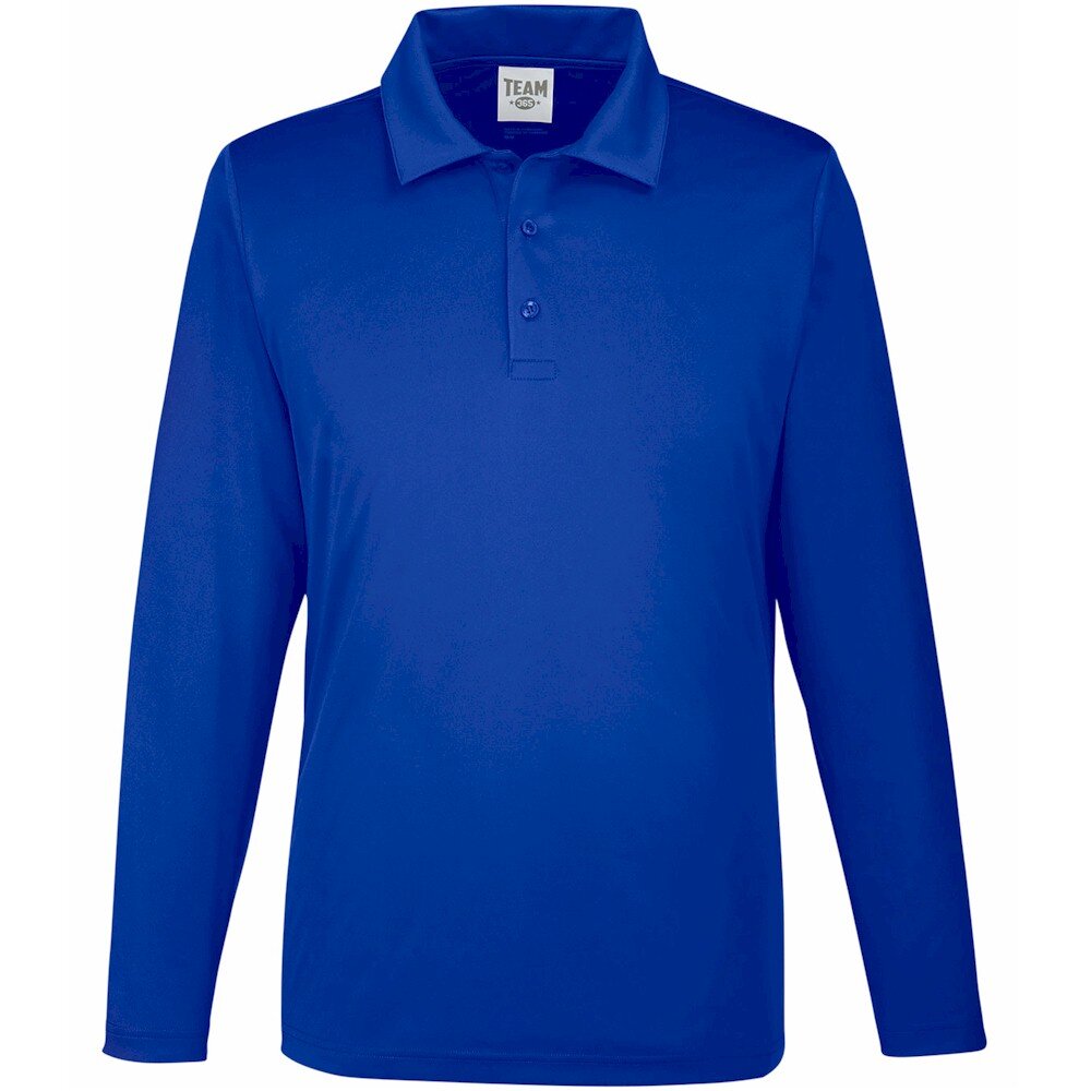 Team 365 Performance Long Sleeve Polo