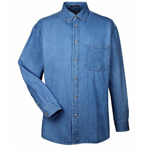 Ultra Club | Ultra Club L/S Cypress Denim w/ Pocket