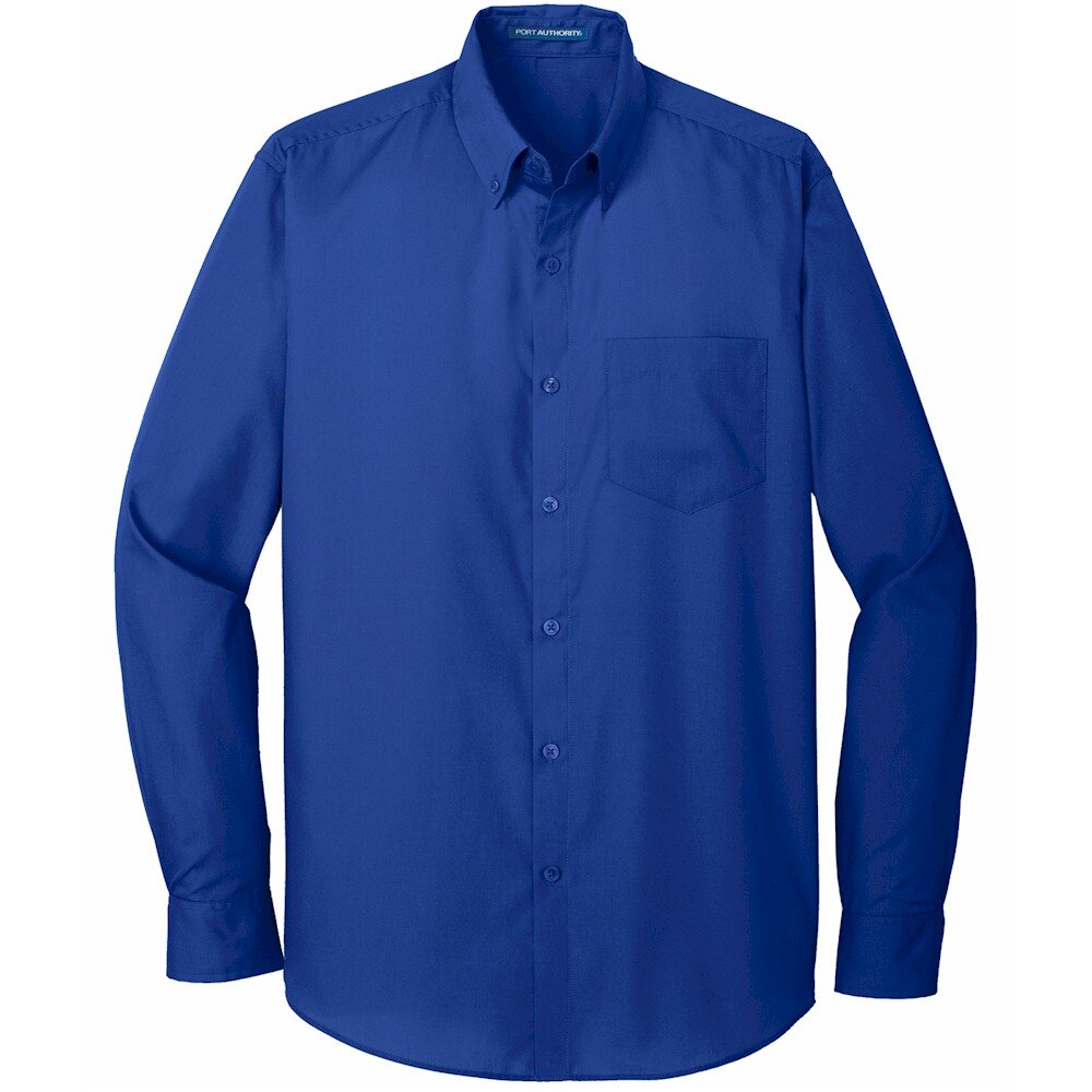 Port Authority® Long Sleeve Carefree Poplin Shirt