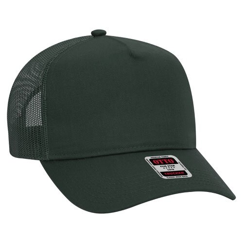 OTTO CAP 5 Panel Mid Profile Mesh Back Trucker Hat | 32-285  display picture 3