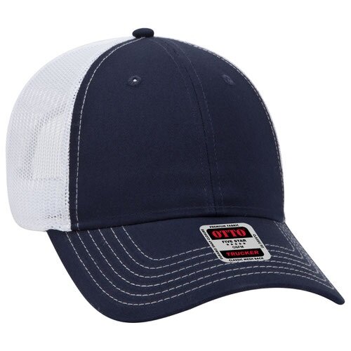 OTTO CAP 6 Panel Low Profile Mesh Back Trucker Hat | 83-1239