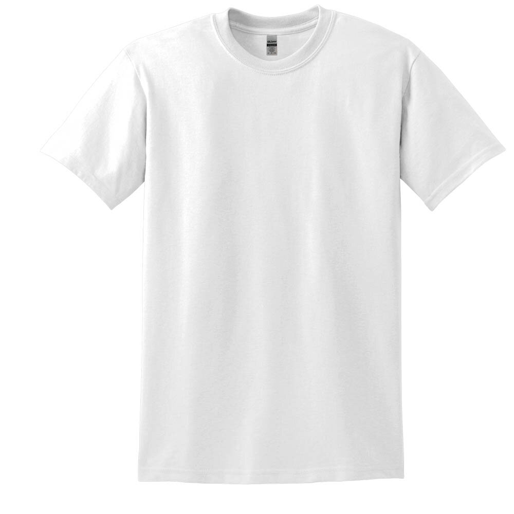 Gildan T-Shirt Uomo Cotone Ultra (Confezione Da 10) - Seta Di Mais, Taglia L - 100% Cotone USA