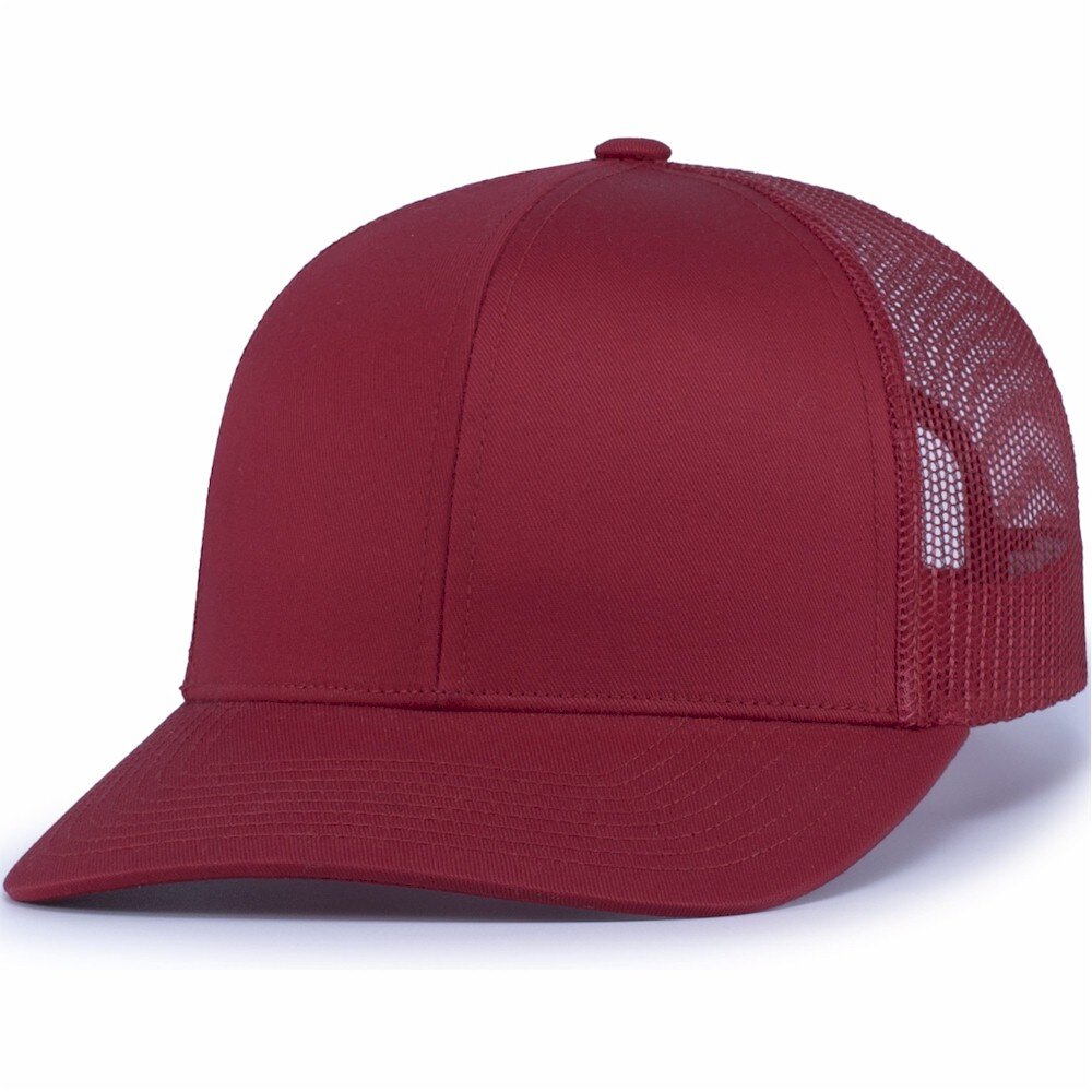 Augusta | YOUTH TRUCKER CAP- Leatherette Patch