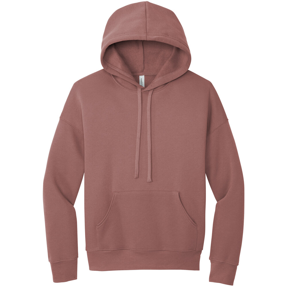 Bella | BELLA Unisex Sponge Fleece Pullover DTM Hoodie