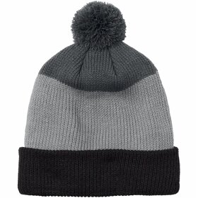 Port Authority® Cozy Striped Pom Beanie