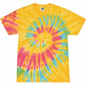 Tie-Dye 5.4oz. 100% Cotton Tie-Dyed T-Shirt