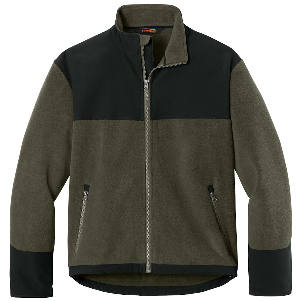 Corner Stone | CornerStone® Fleece Overlay Jacket