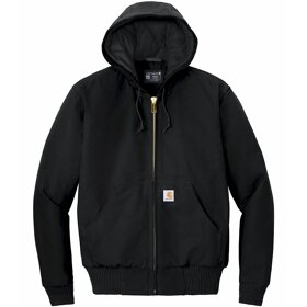 Carhartt® Quilted-Flannel-Lined Duck Active Jacket