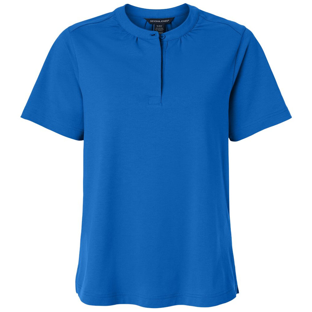 Devon & Jones | Devon&Jones Ladies Seaton Pebble Textured Polo