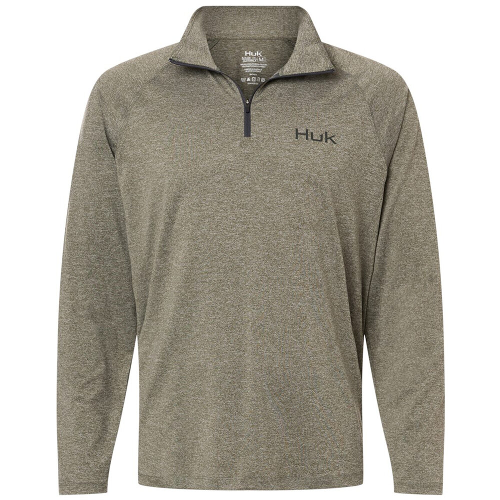 HUK | Airweight Heather Quarter-Zip Pullover