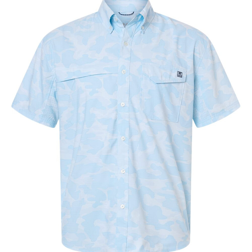 HUK | Tidepoint Printed Short Sleeve Shirt