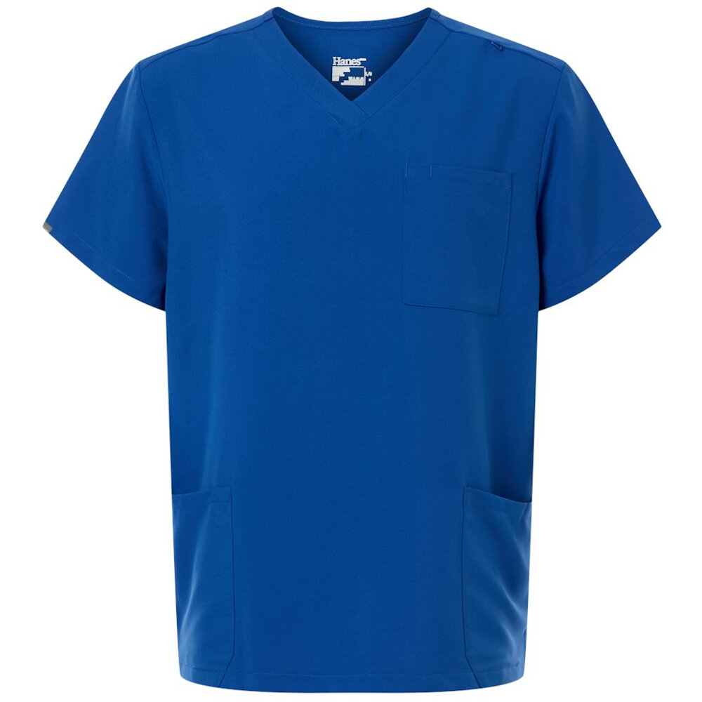 Hanes | V-Neck 3 Pocket Scrub Top