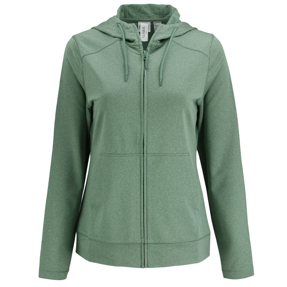 Clique by Cutter Buck | Dash Eco Womens Full Zip Hooded Sweatshirt