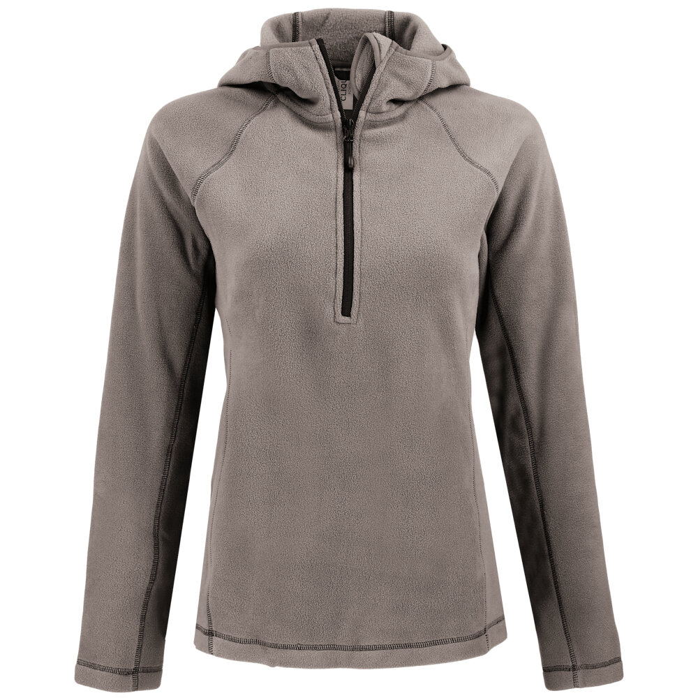 Clique by Cutter Buck | Powder Eco Fleece Ladies 1/2Zip Sweatshirt