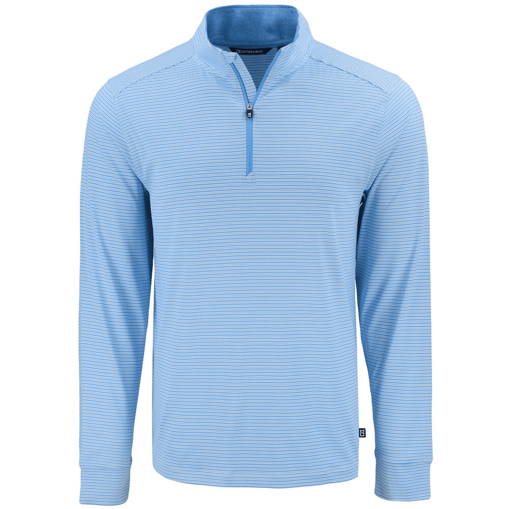 Cutter & Buck | C&B Forge Eco Double Stripe Stretch 1/4 Zip