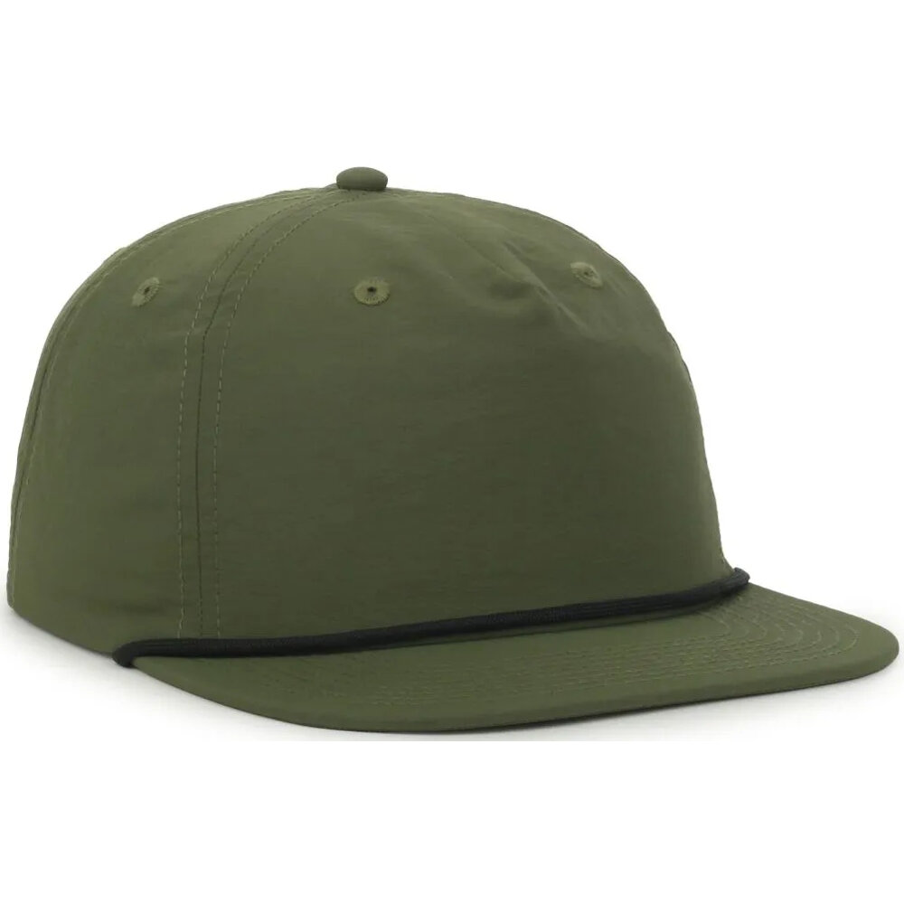 Outdoor Cap | 5 Panel High Crown Cap w/Cord