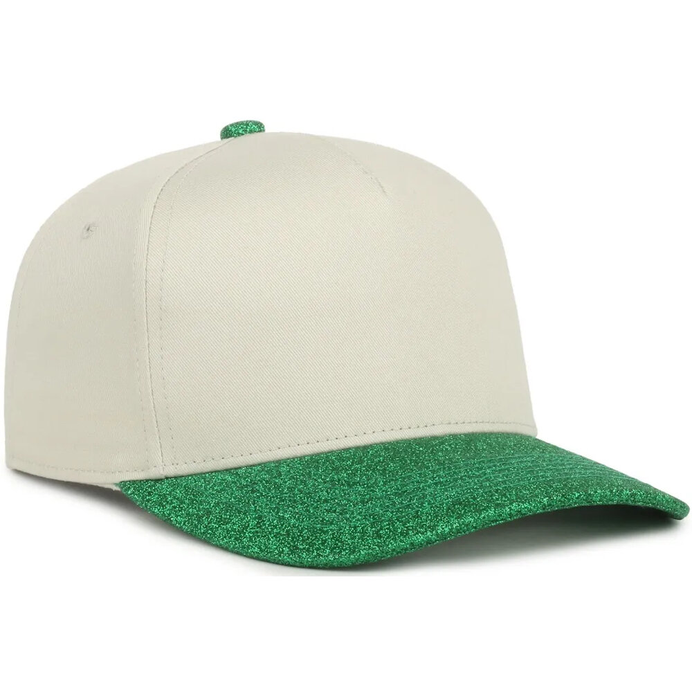 Outdoor Cap | Ladies Two-Tone 5-Panel Glitter Cap