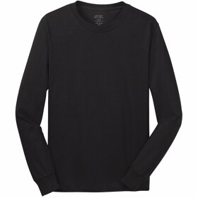 Port Authority L/S 5.4oz 100% Cotton T-Shirt