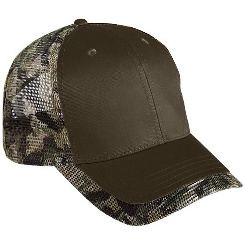 COBRA CAP | Cobra Cap 6 Panel Cotton, Camo Mesh Cap