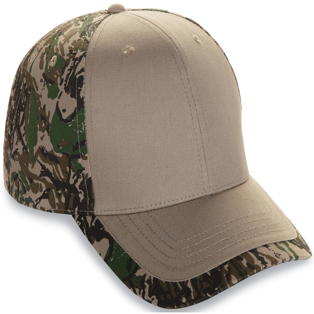 COBRA CAP | Cobra 6 panel Edged Camo Visor Cap
