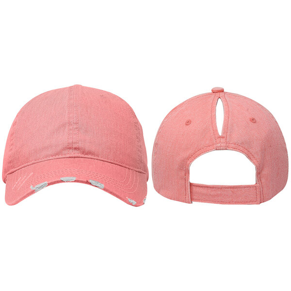 COBRA CAP | Cobra Cap Ponytail Distressed Washed Cotton Cap