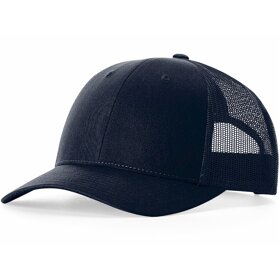 Richardson Low Profile Trucker- Leatherette Patch
