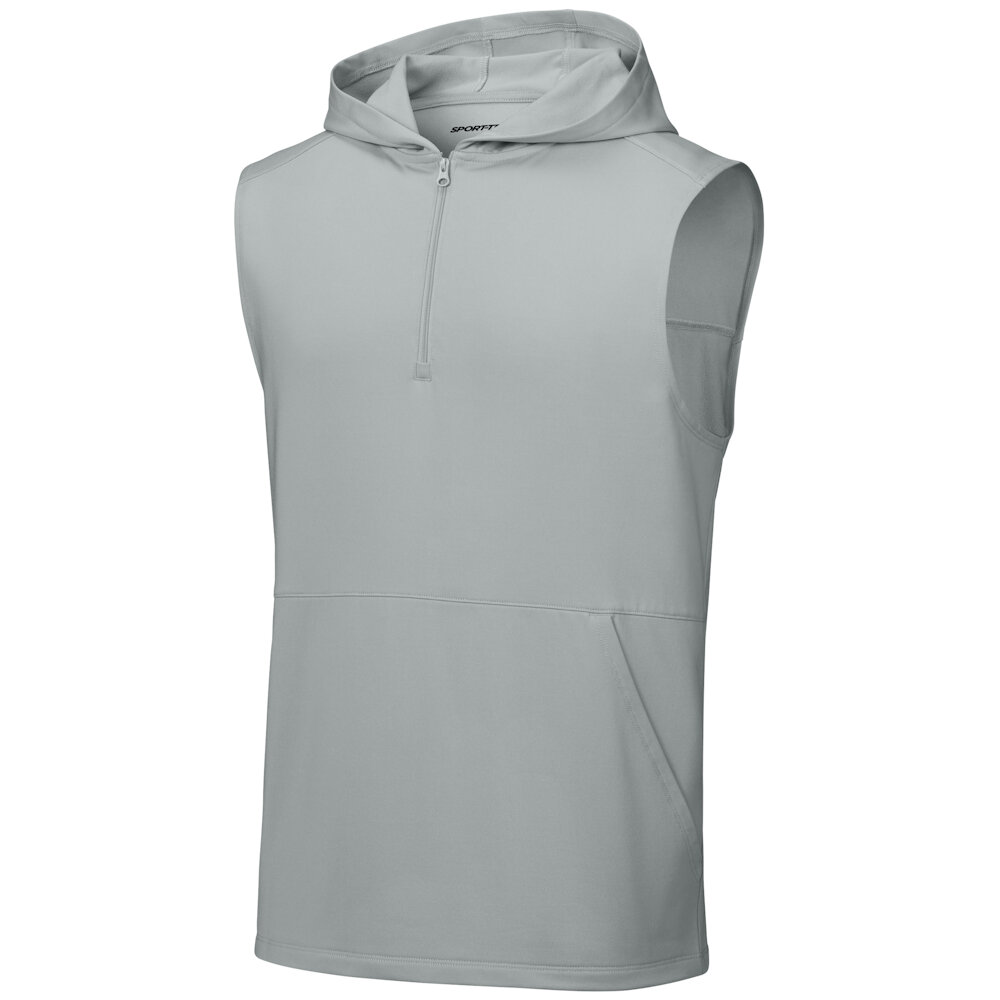 Sport-tek | Sport-Wick Sleeveless Hooded 1/4-Zip