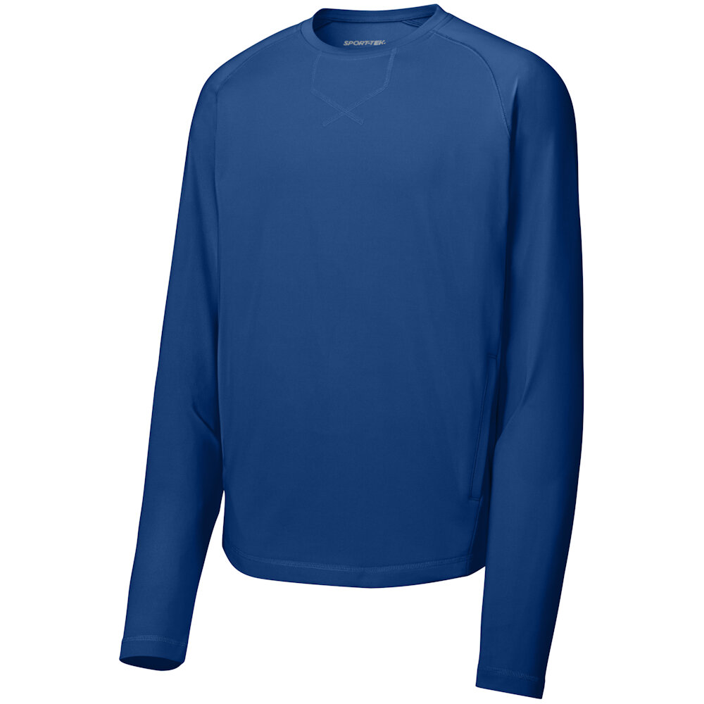 Sport-tek | Sport-Wick Stretch Pocketed Crewneck