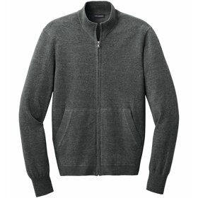 Port Authority® Easy Care Full-Zip Sweater