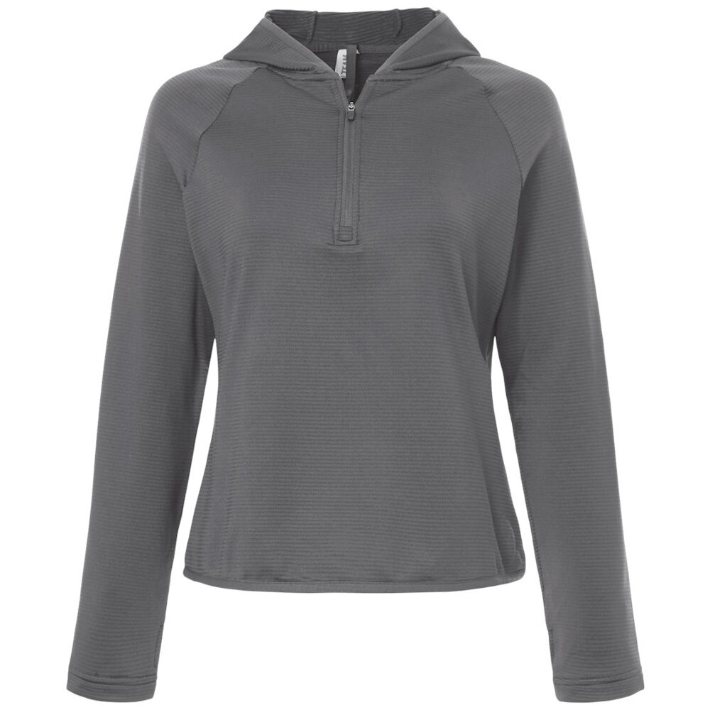 TEAM365 | Team 365 Women's Qualify 1/4-Zip Hooded Pullover